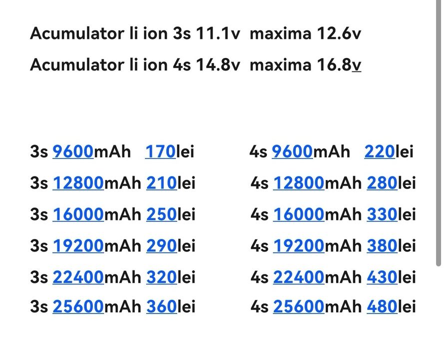 Acumulator/Baterie Li-ion Navomodel