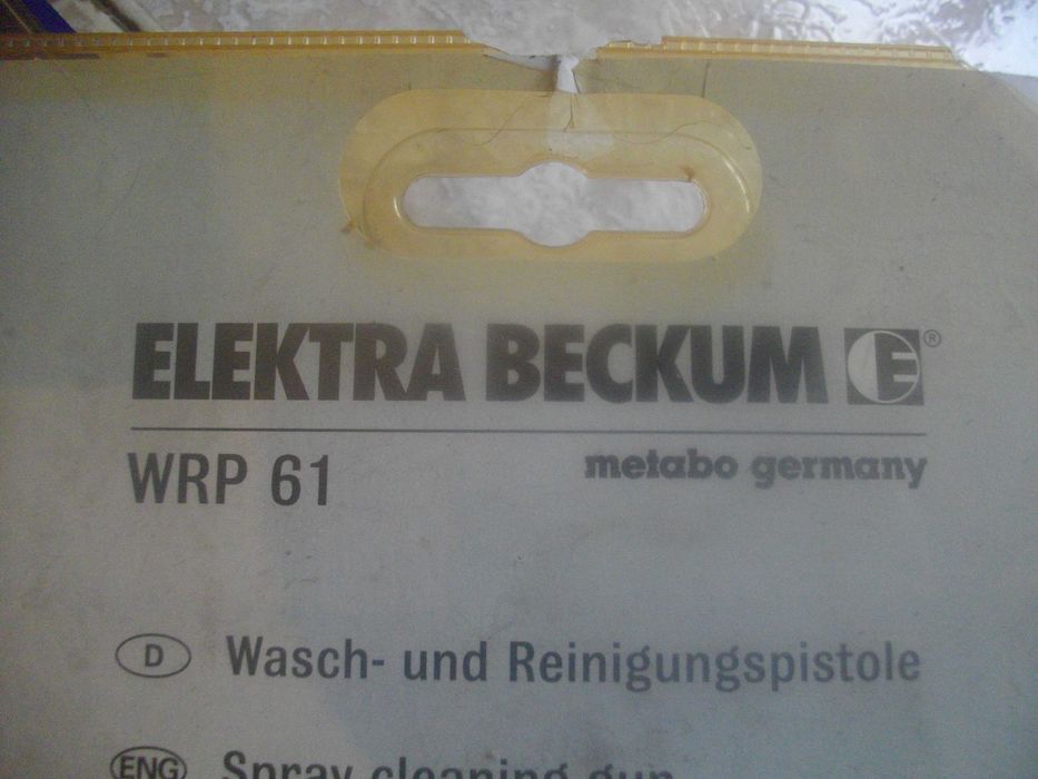 Немски Пистолет Пясъкоструене За Компресор EWO/ELEKTR/Куки За Окачване