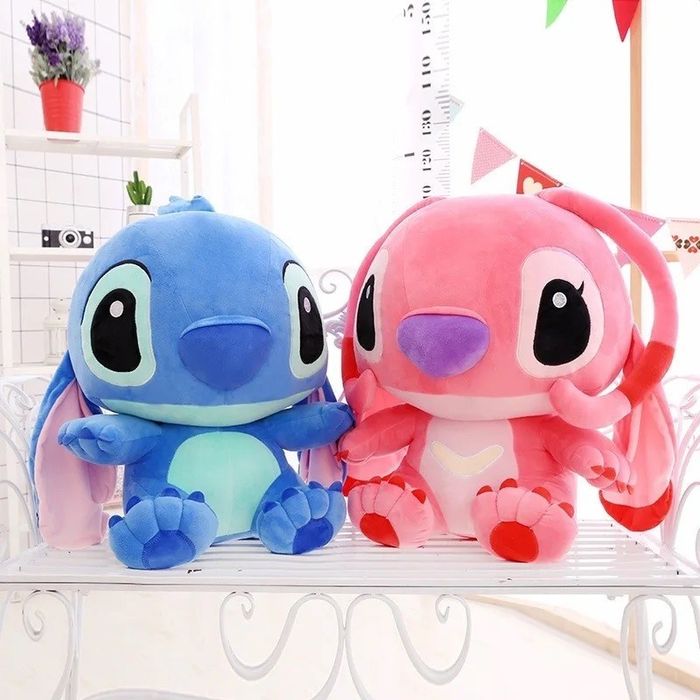 Плюшен Стич + ПОДАРЪК, Плюшена играчка Stitch, Голям Стич