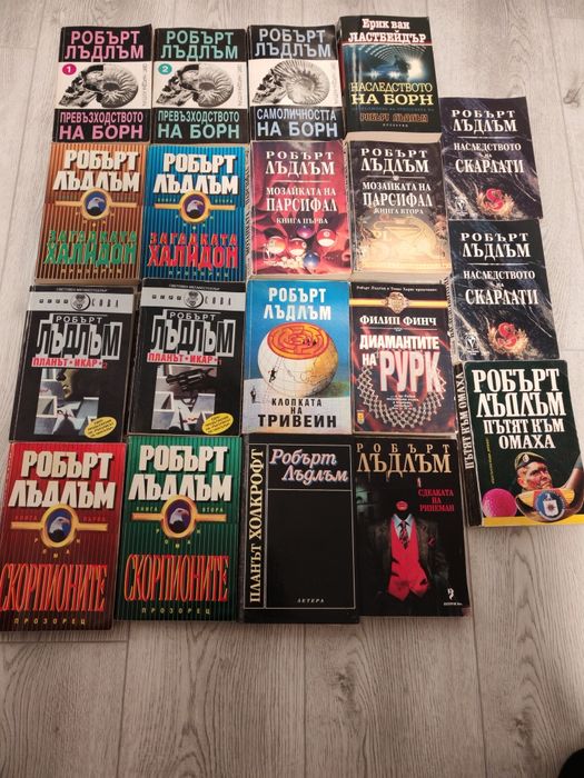 Криминални романи, конъли, чайлд, лидмън