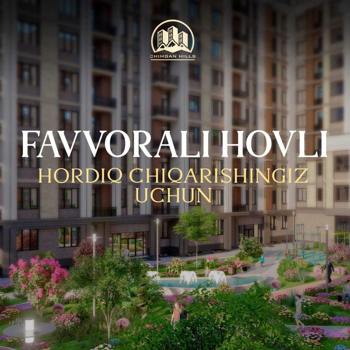 Продаётся 1-комнатная квартира в новостройке ЖК CHIMGAN HILLS!!!
