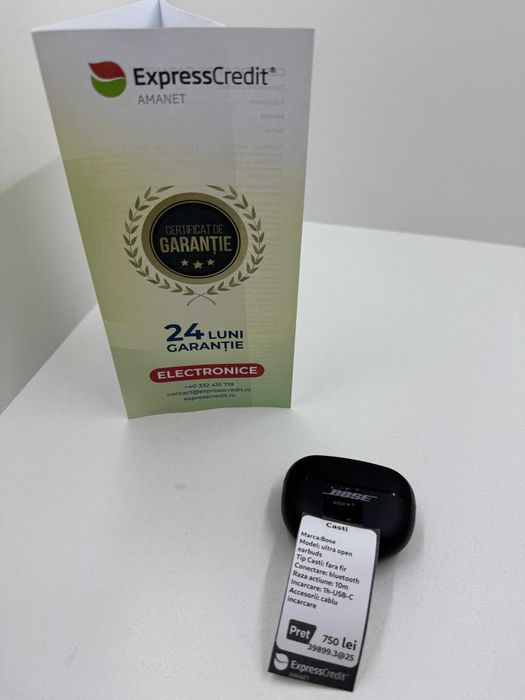 Casti wireless Bose Ultra Open (Ag25 Belvedere B.39899.3)Garantie 2ani