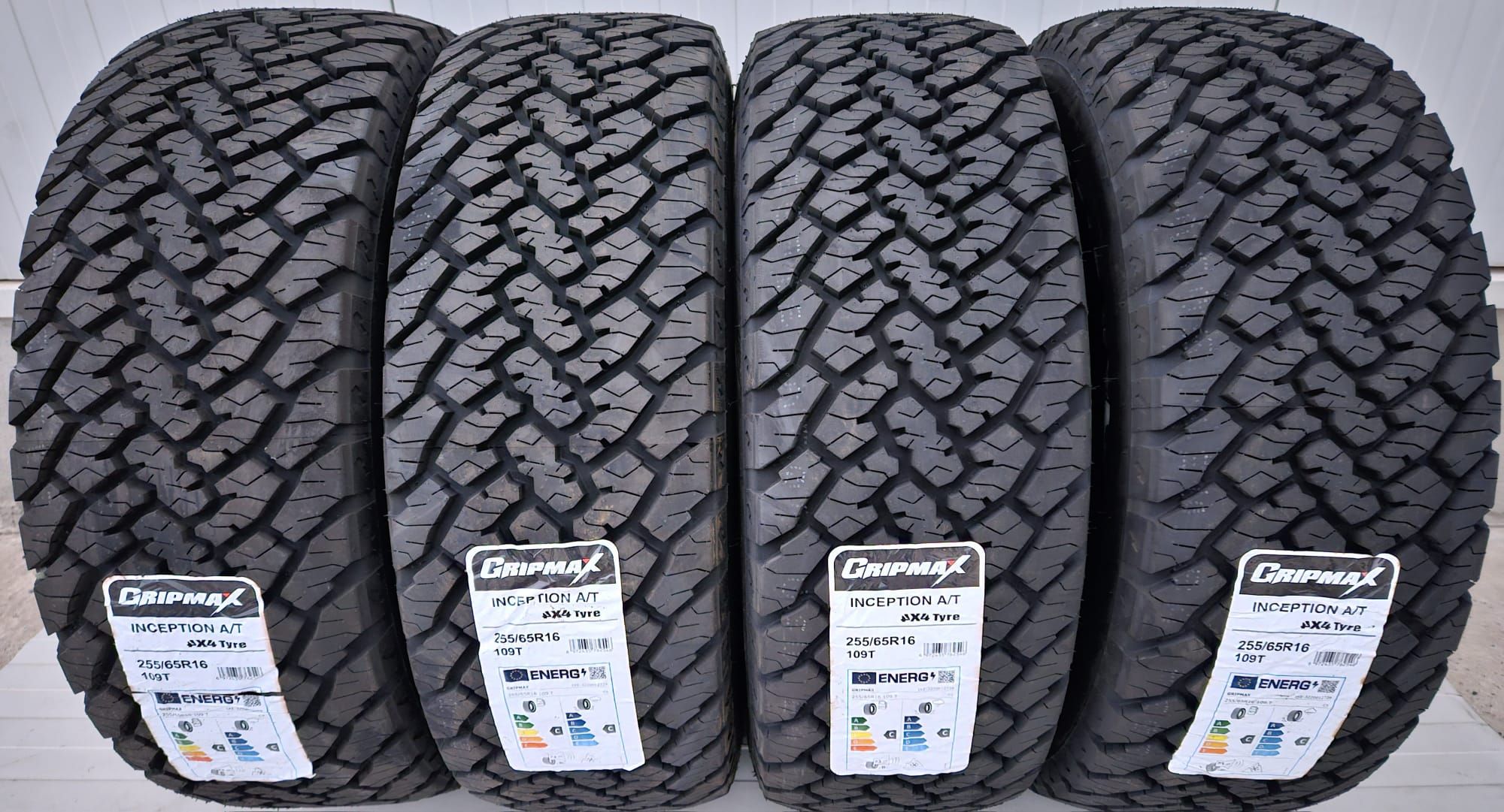 255/65 R16, 109T, GRIPMAX  Inception A/T, Anvelope All Terrain M+S