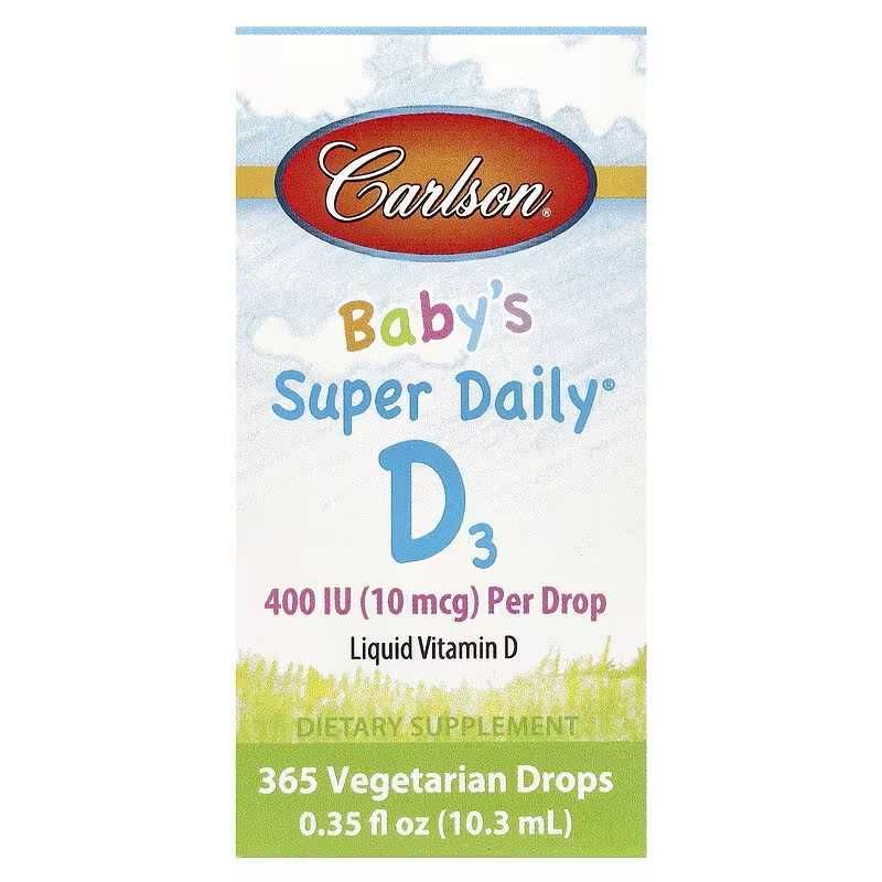 Carlson D3 Д3 Kids Super Daily D3 Baby's Super Daily D3