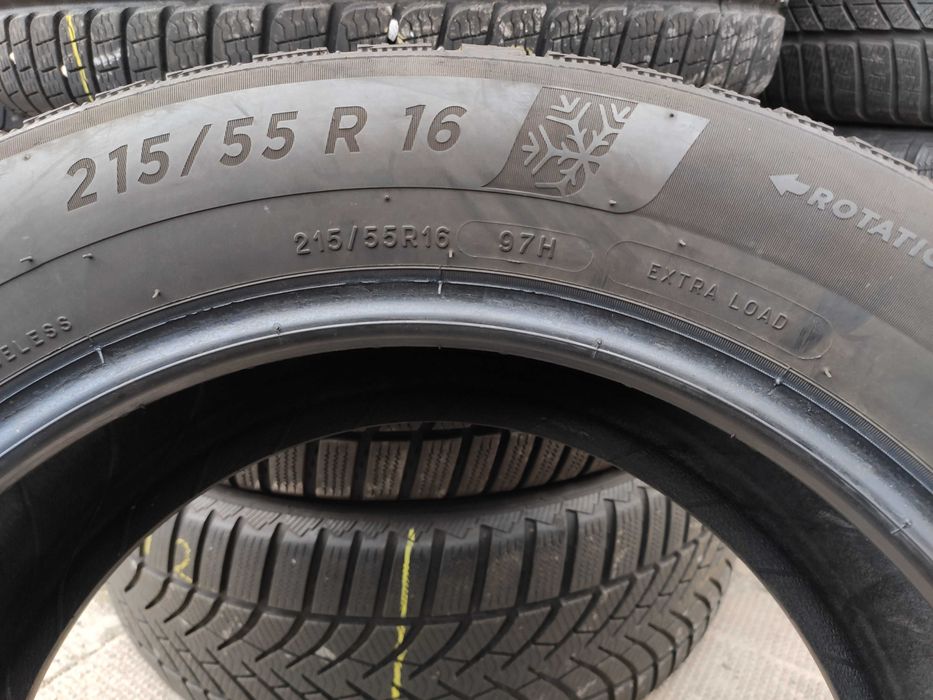 2бр Зимни Гуми 215 55 16 - Michelin -