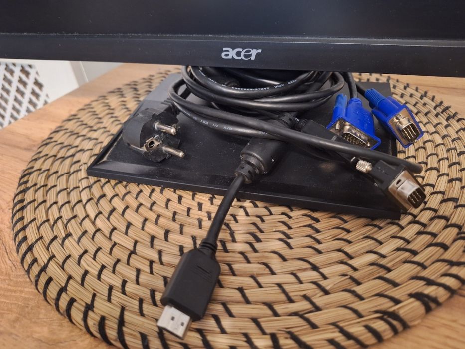 Monitor Acer V203W, Wide, negru, 20"