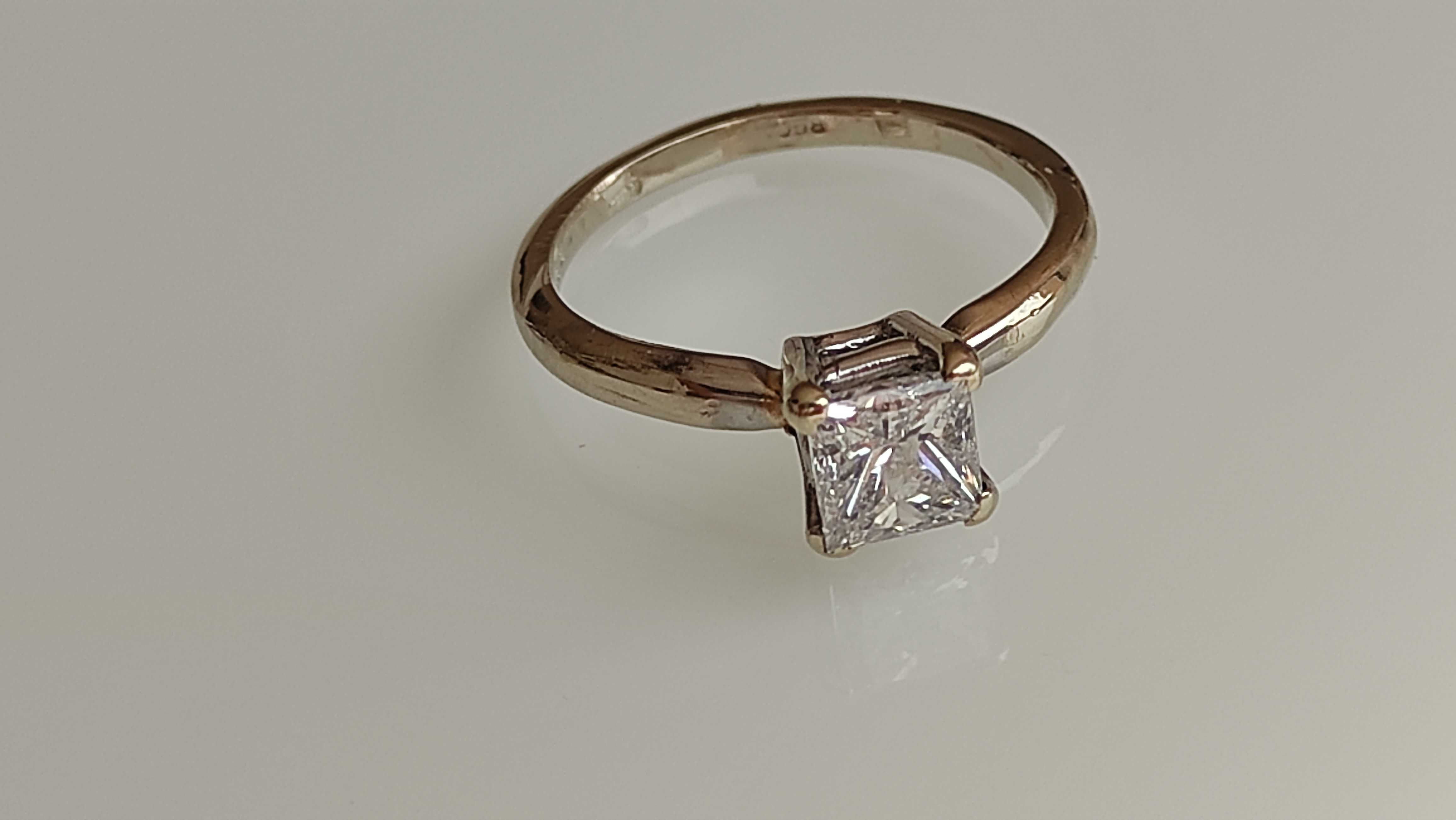 Inel aur 14k cu Diamant 0.80ct