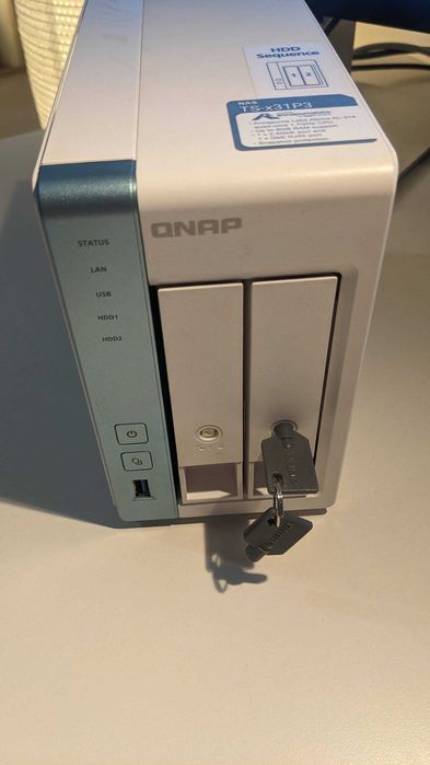 QNAP NAS TS-231P3, Quad-Core 1.7Ghz, 4GB