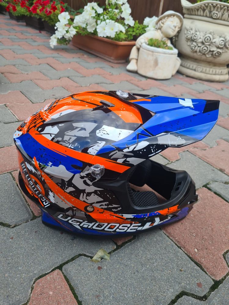 Casca cross moto atv S M L XL
