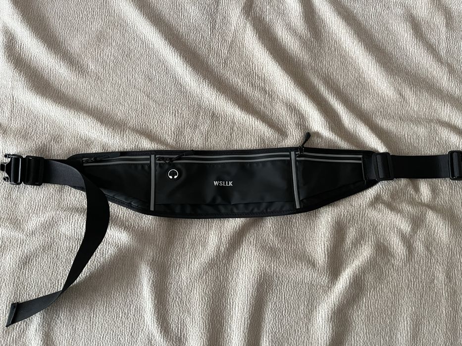 Сумка поясная WSLLK нейлон черный