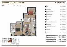 Apartament 3 camere nou cu 3 bai Marriott Parlament