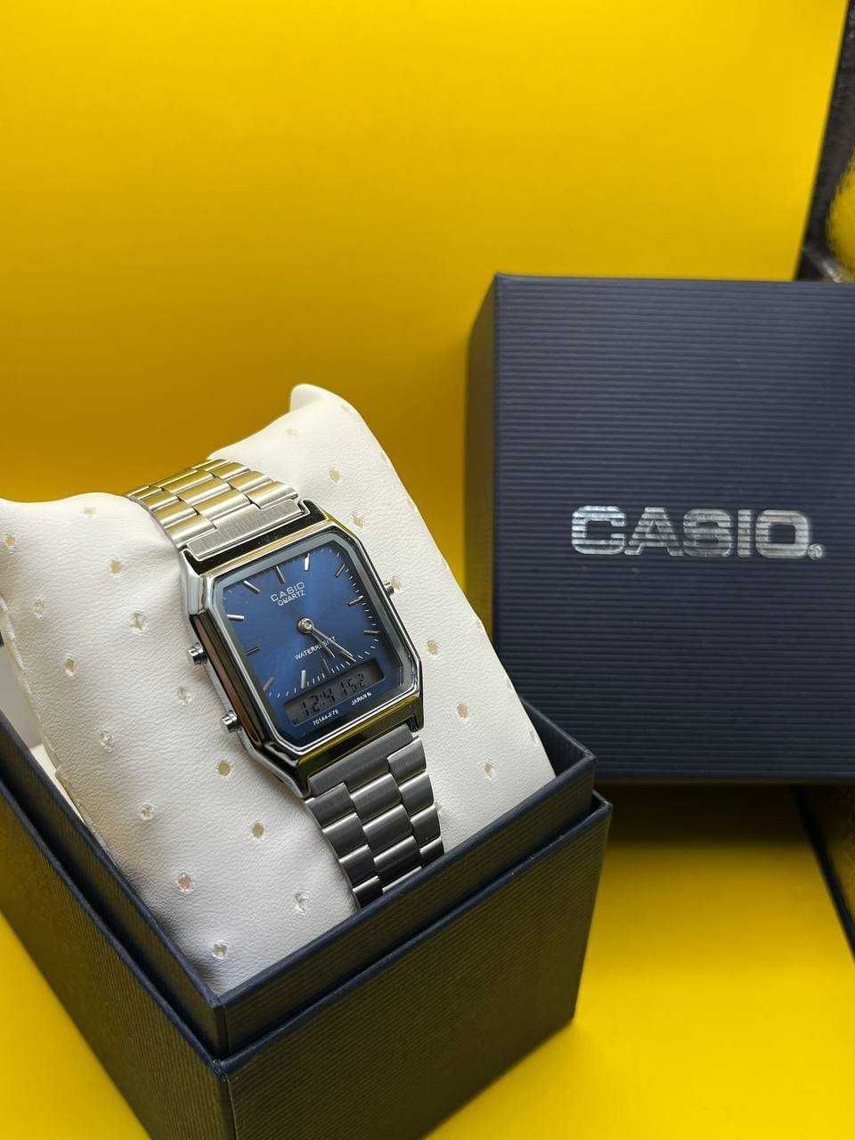 Часы Casio и Rolex