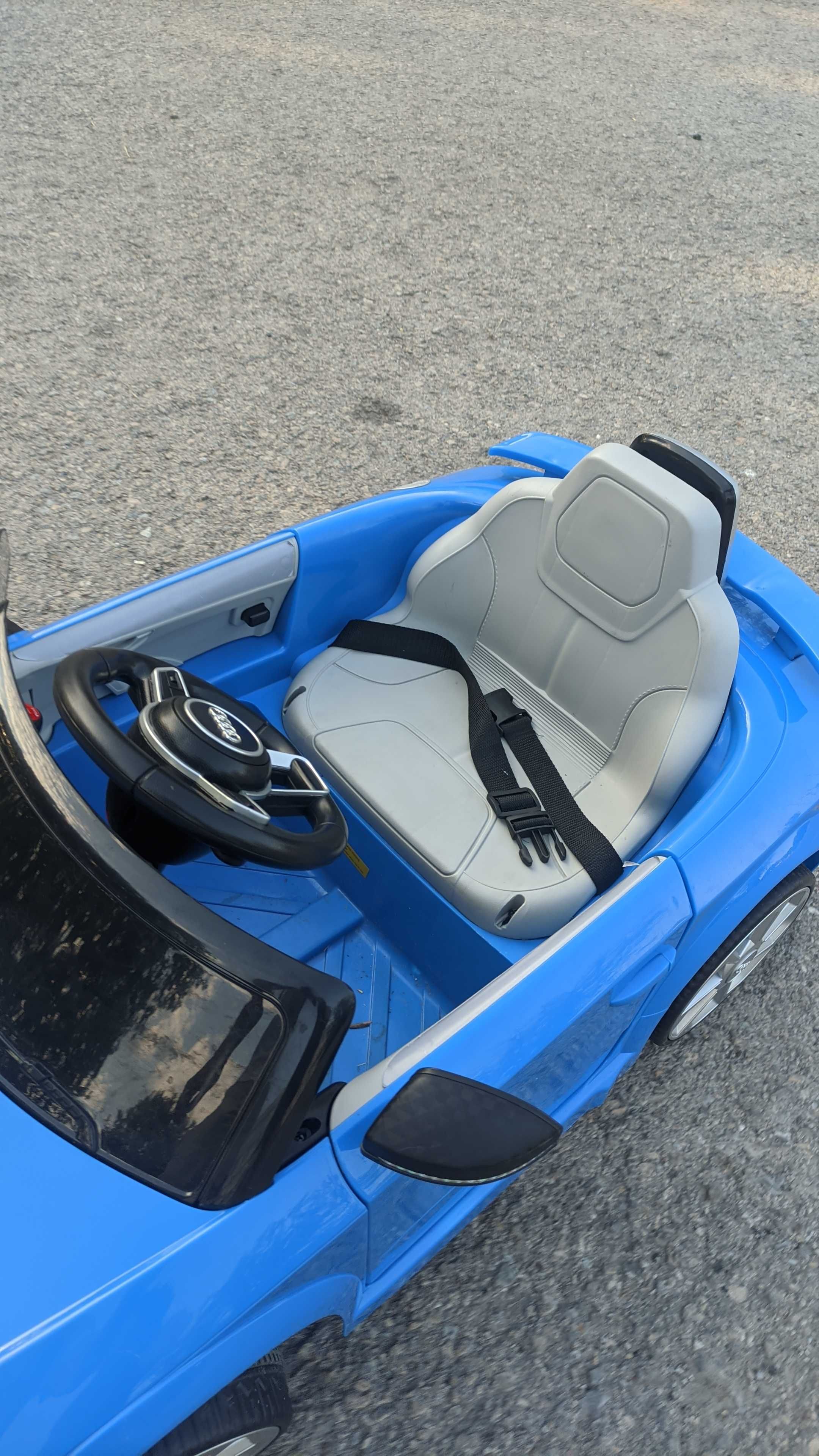 Акумулаторна кола с родителски контрол 6V AUDI TT Синя
