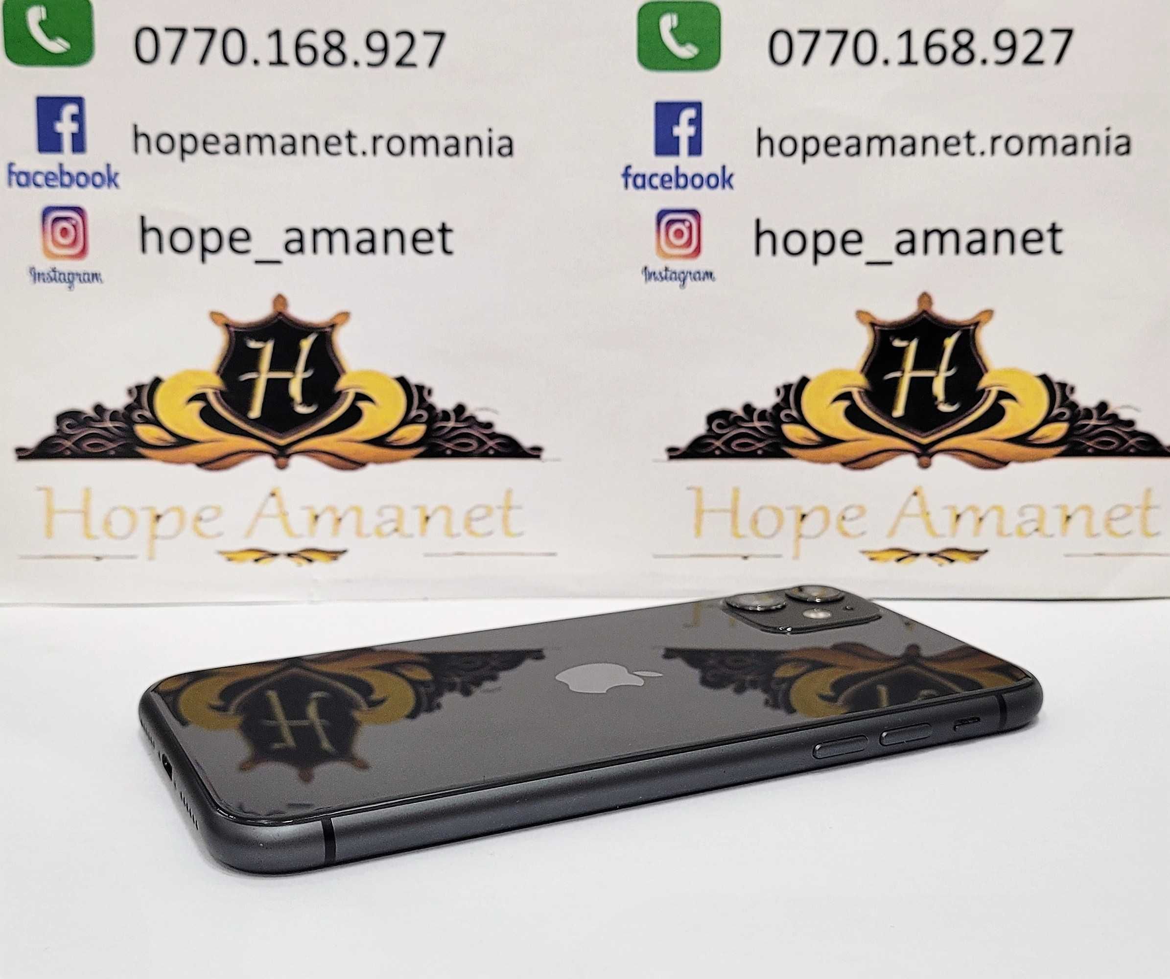 HOPE AMANET P11 - Iphone 11 // Bat. 100% // Garantie 12 Luni ! //