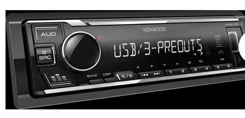 CD за кола  kenwood kmm 106