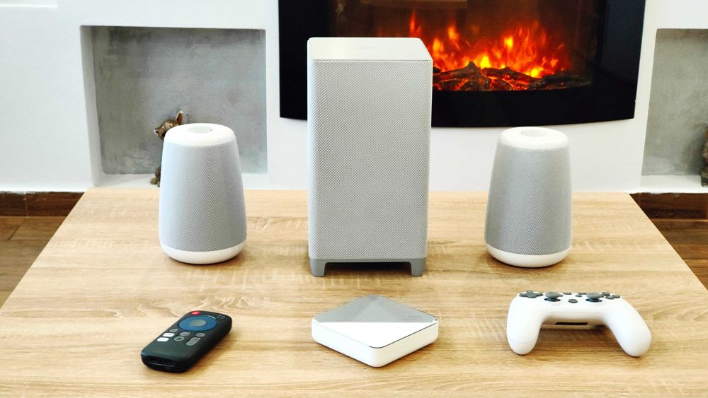 Sound & Sound 2.1 Channel Bluetooth Speaker System- Powerful Subwoofer