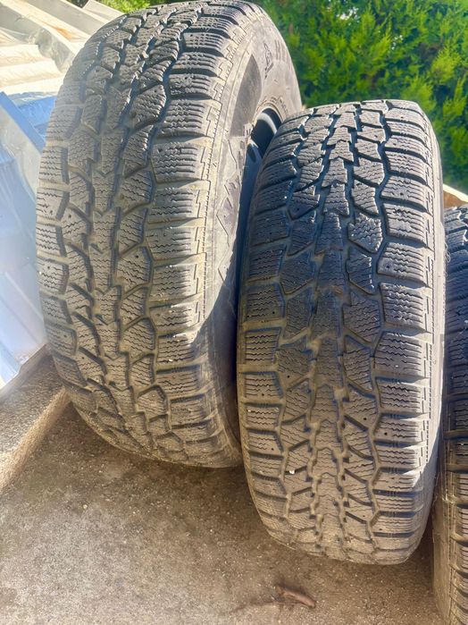 Гуми + железни джанти