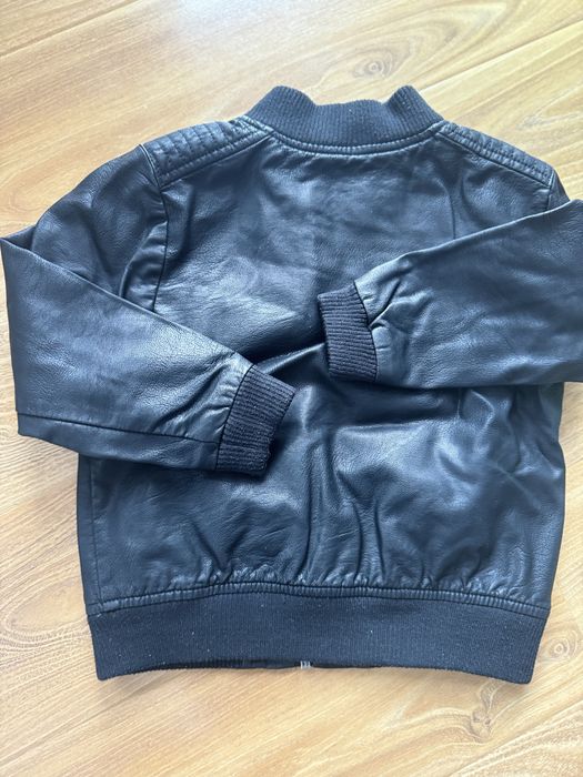 Geacă băieți piele ecologică 3 - 4 ani