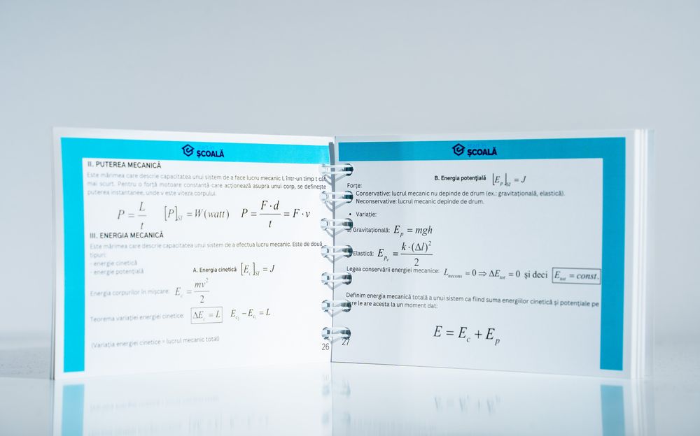 Culegere BAC Fizica – Flashcard Start in Scoala