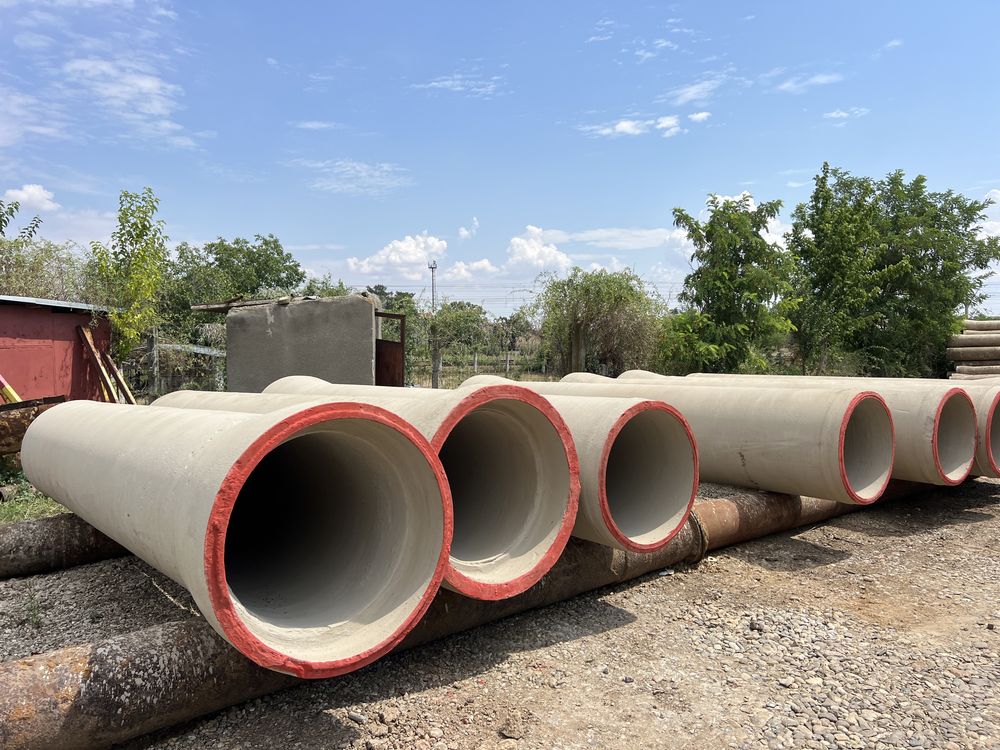 Vand tuburi de beton armat PRECOMPRIMATE dubla armatura