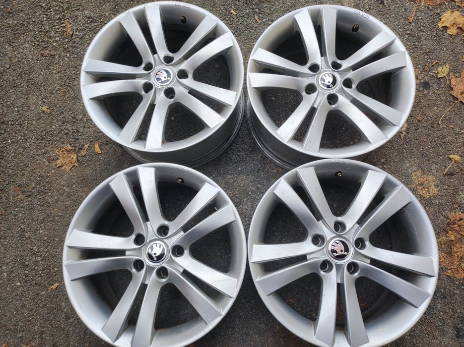 Фолксваген/VW; Skoda/Шкода - 17 цола 5x112; 4 бр.  лети джанти