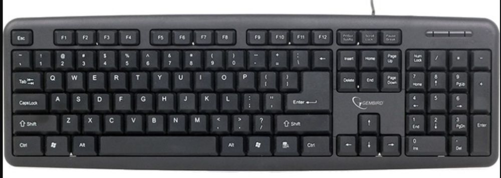 Tastatura Keyboard KB U 103 Gembird, 104 taste,Usb,Silent Typing.NOUA!