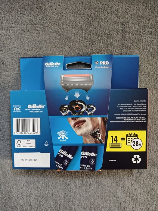 Lame/Rezerve Gillette Mach3, Fusion, Proglide