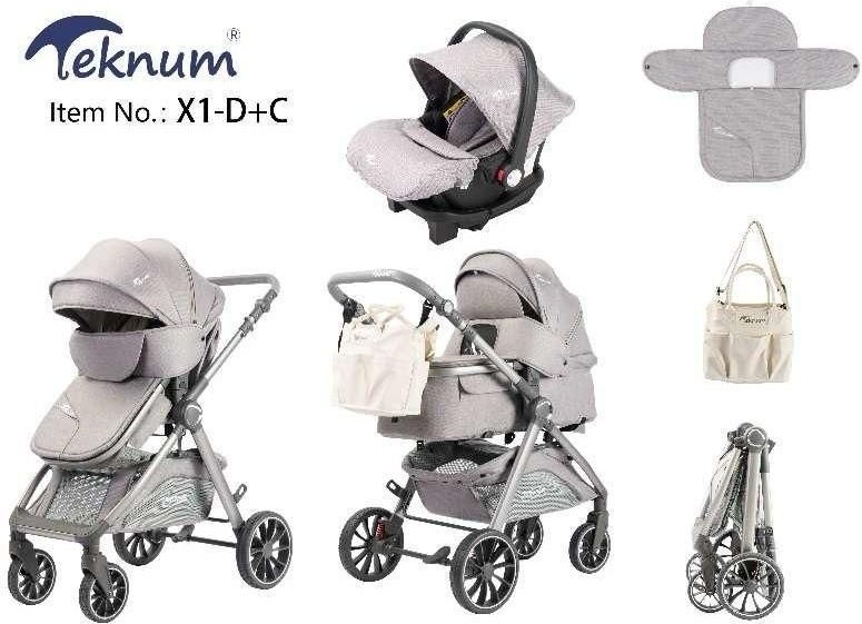 Продам коляску 3-1, фирма текнум