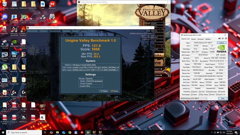 Placa video ASUS GTX 1080 Ti Turbo 11GB
