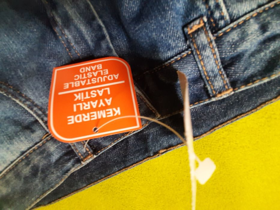 Нови ватирани дънки прав модел