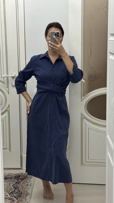 Платье с завязками