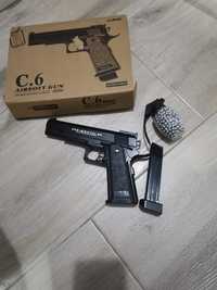 Pistol Full Metal Airsoft Cal. 6mm Galaxy