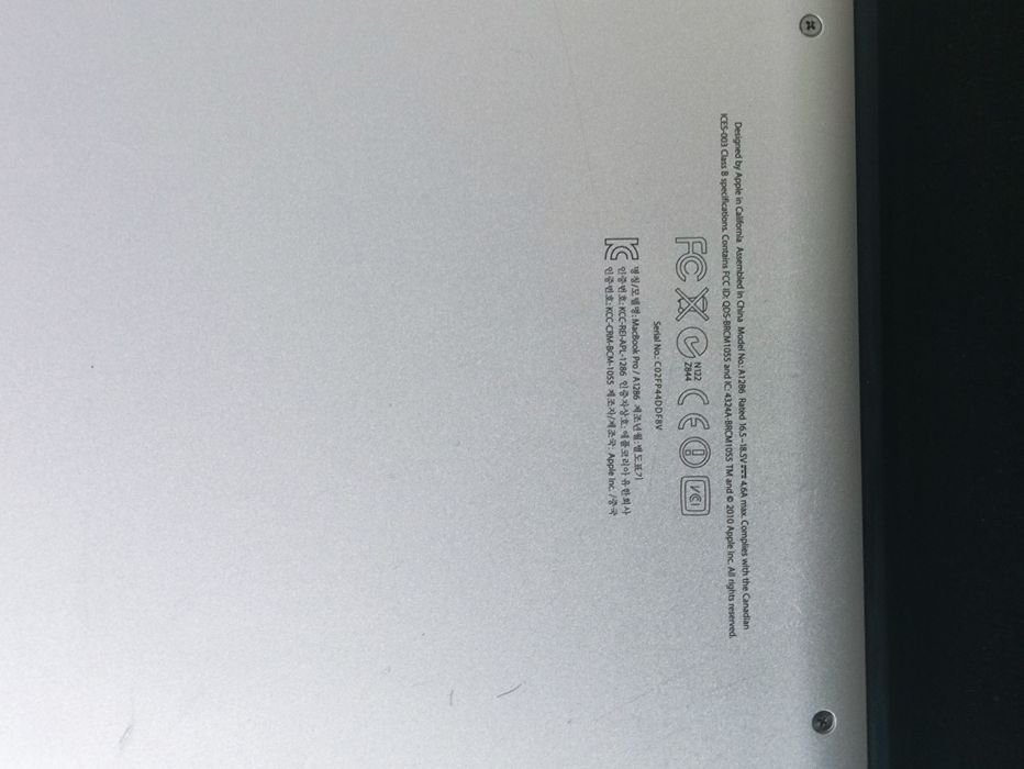 Макбук (macbook) 2011 года. (озу для ноутбука ddr5 16gb)