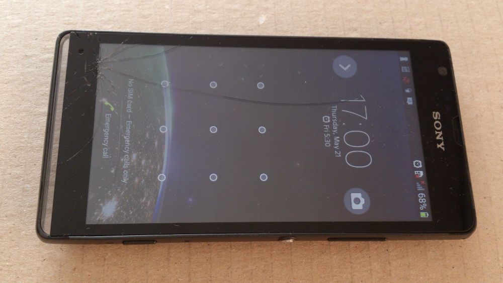 Sony Xperia SP C5302 Заключен екран