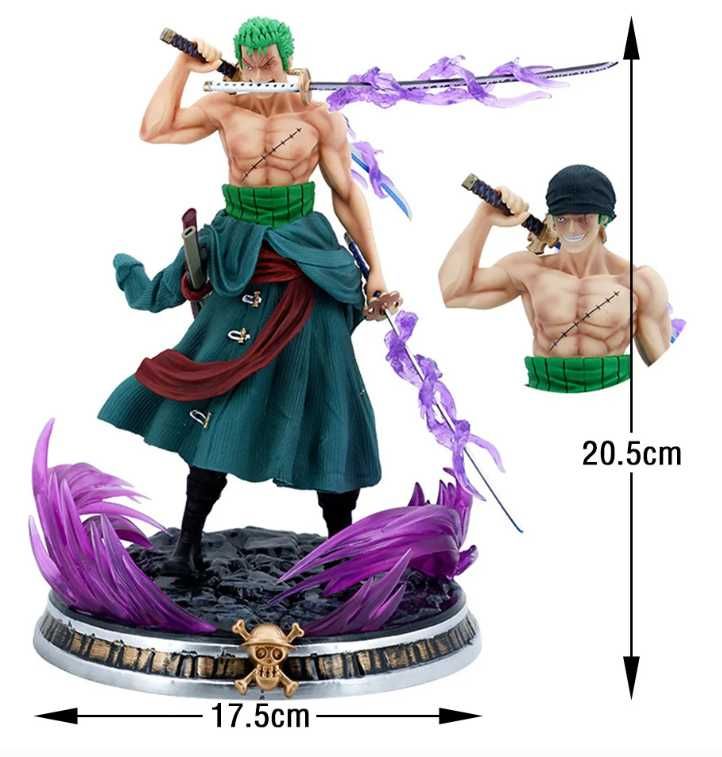 Figurina One Piece Zoro 21 3 sabii cm anime