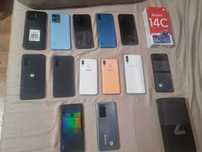 Telefoane second hand Samasung si Redmi  si altele-la 300 bucata toate