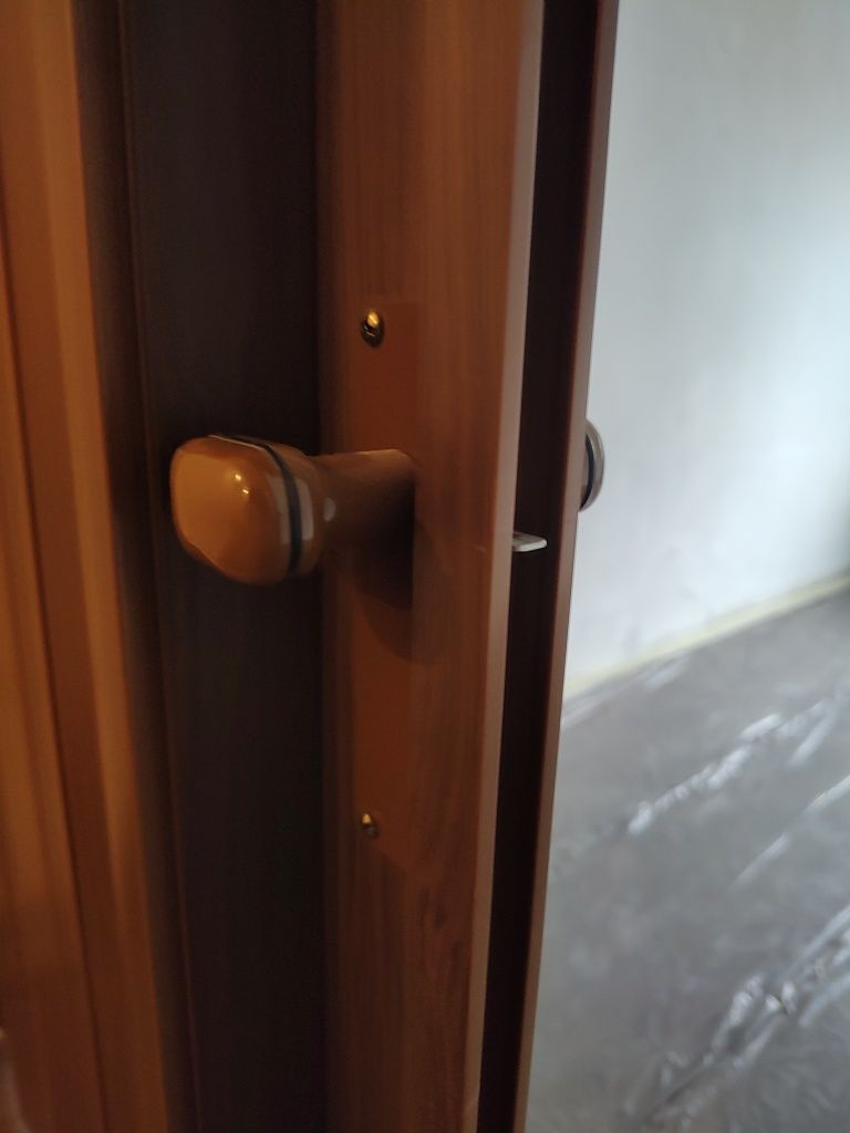 Голяма PVC сгъваема врата тип Хармоника