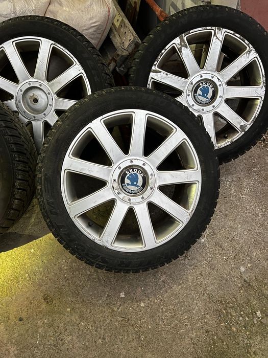 Jante aliaj Skoda și tabla