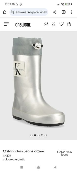 Cizme Calvin Klein 27 NOI