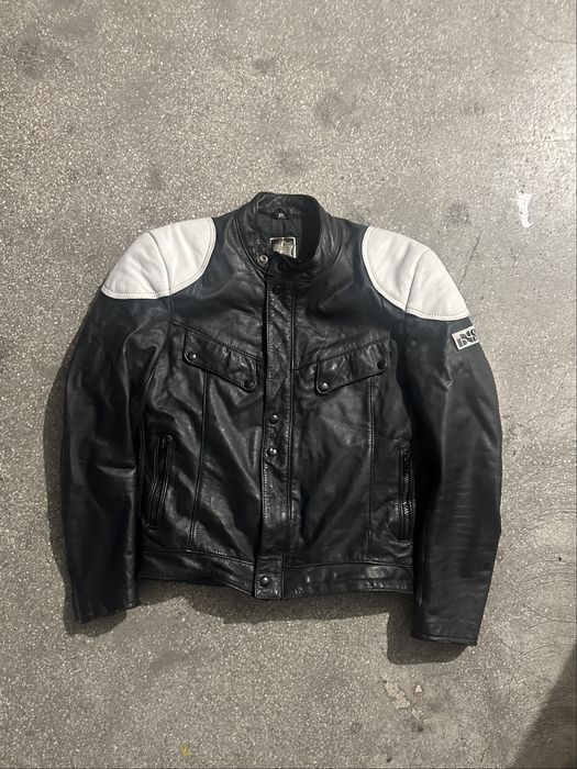 Jacheta moto din piele L