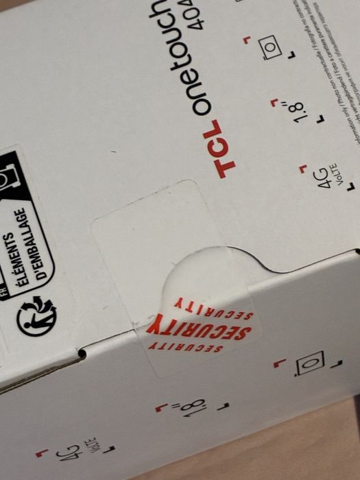 ЗАПЕЧАТАН 128MB TCL onetouch 4041 4G Night Grey / Сив