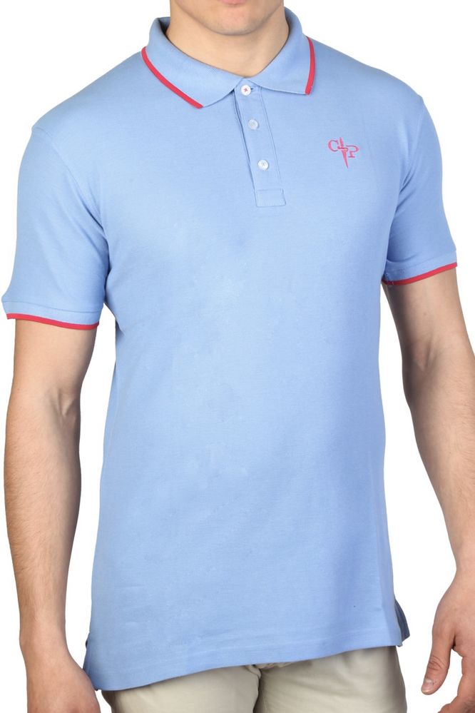 Tricou Cesare Paciotti Polo new Logo original model tricotat