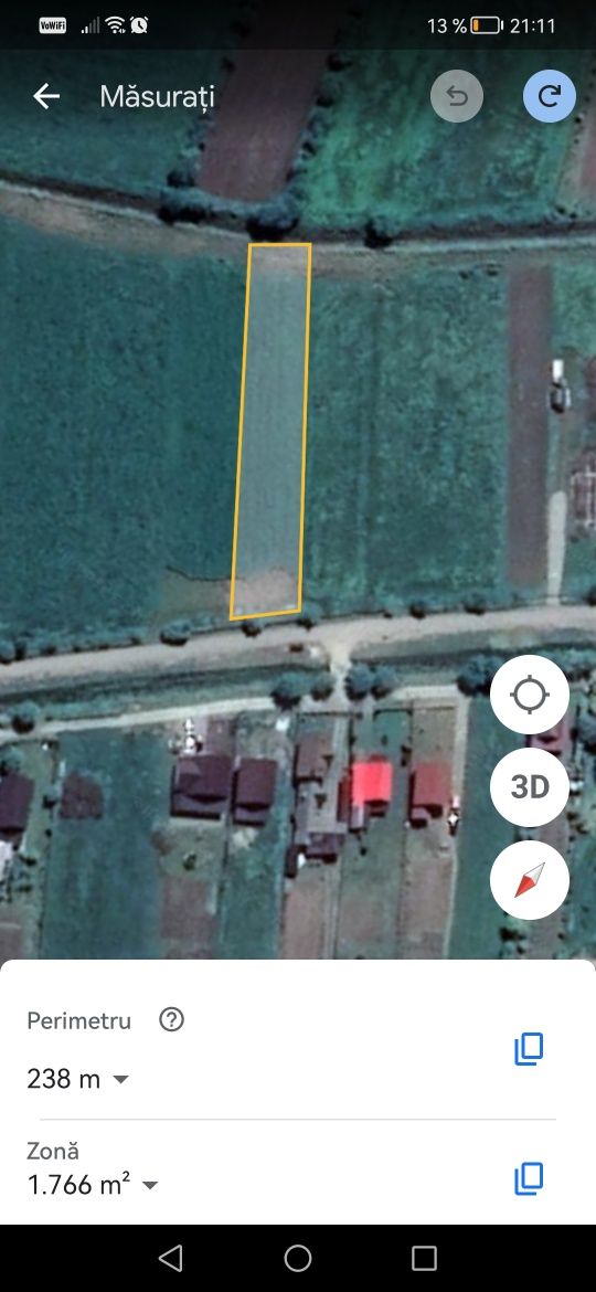 Teren Jelna, proprietar