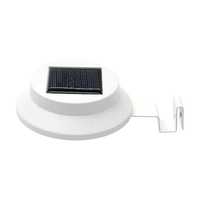 Set 2 lampi de perete cu panou solar, 3 LED-uri, IP44, 600mAh