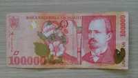Bacnota 100000 lei Romania