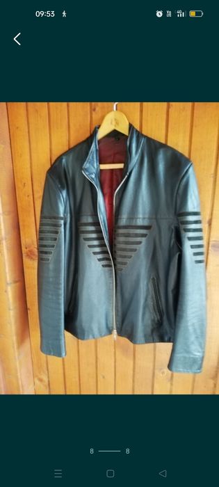 Geacă bărbați piele Mac L