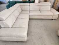 NOU Coltar L catifea 274cm cream