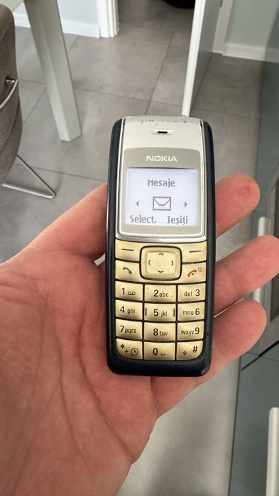 Telefon nokia 1112 cu butoane , lb. Romana . Orange Romania