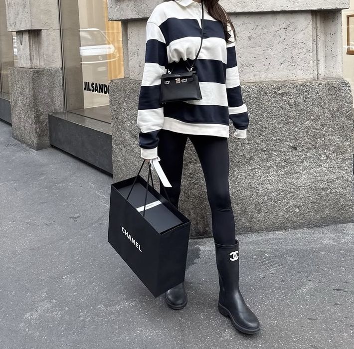 Chanel гумени ботуши