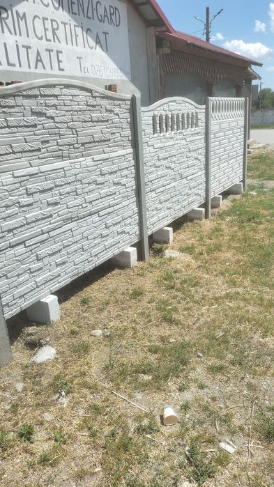 Gard beton placi